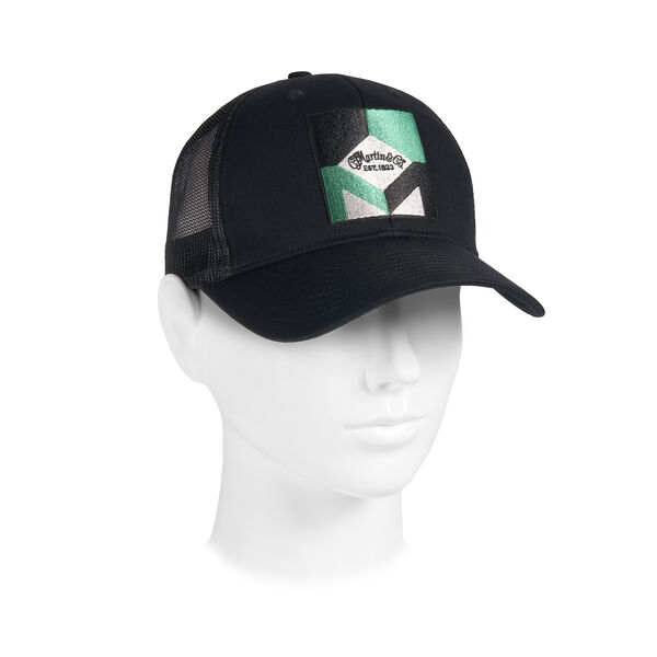Front of Martin Retro Logo Trucker Hat image number 2